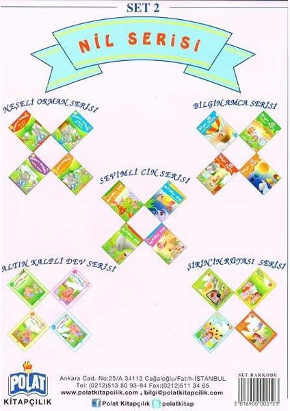 Nil Serisi - Set 2 (20 Kitap) fiyatları