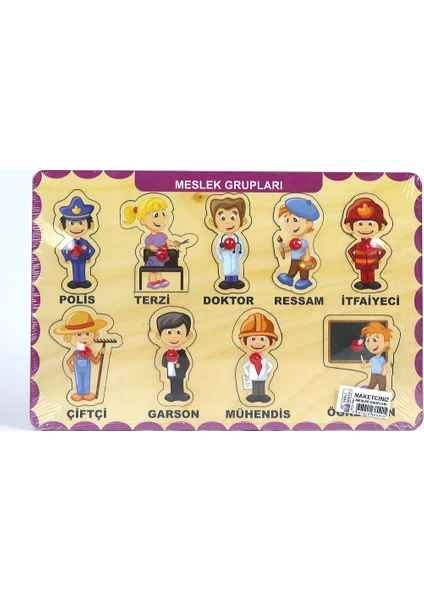 Ahşap Yap Boz Puzzle