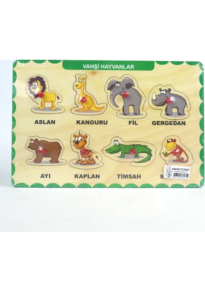 Ahşap Yap Boz Puzzle