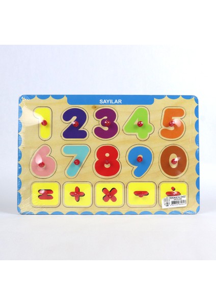 Ahşap Yap Boz Puzzle