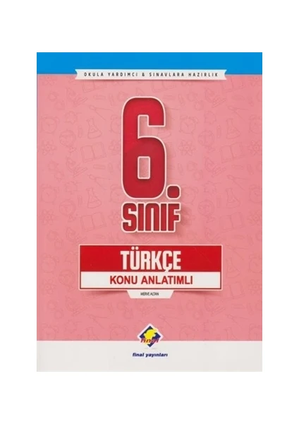 Final Yayınları 6. Sınıf Türkçe Konu Anlatımlı