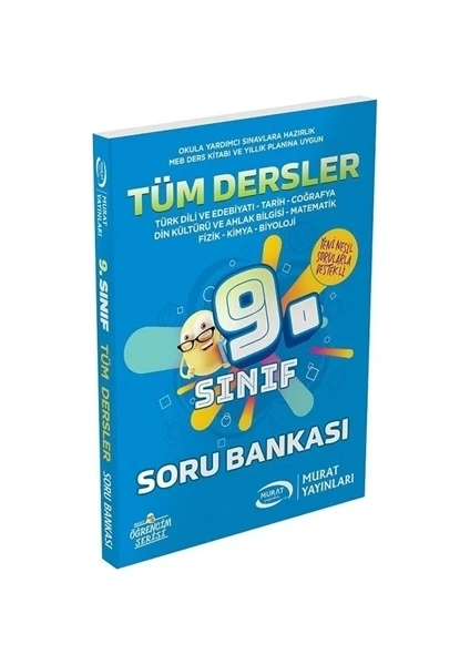 Murat Yayınları 9.Sınıf Tüm Dersler Soru Bankası