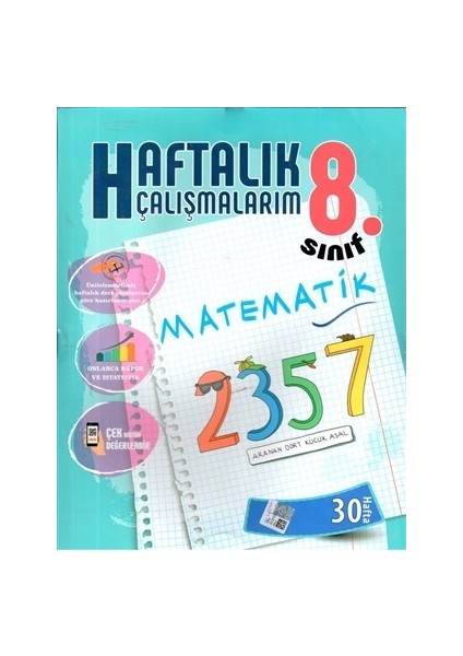 8. Sınıf Türkçe Haftalık Çalışmalarım 30 Hafta