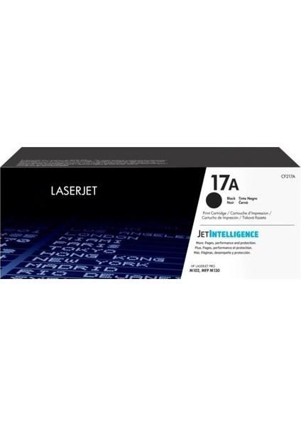 HP CF217A Toner Çipsiz 1700 Sayfa Siyah