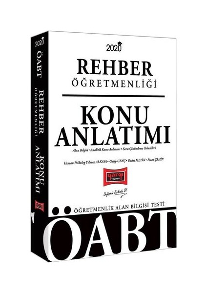 2020 ÖABT Rehber Öğretmenliği Konu Anlatımı
