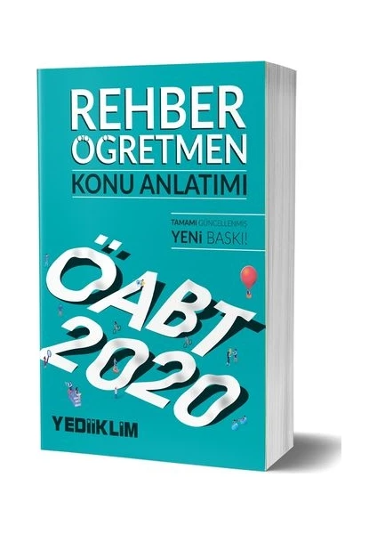 Yediiklim Yayınları 2020 KPSS ÖABT Rehber Öğretmen Konu Anlatımı