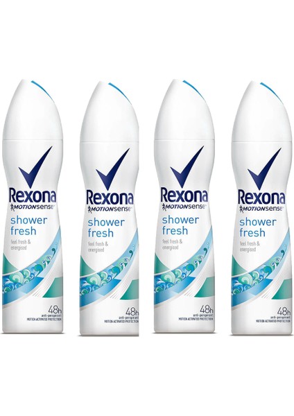 Shower Fresh 4'lü Deodorant
