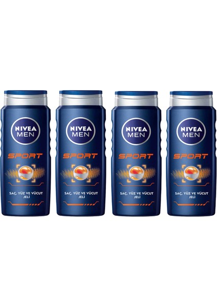 Sport 250 ml 4'lü Duş Jeli