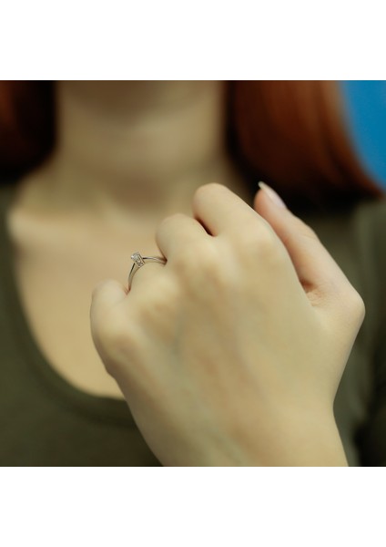 Lova G Renk 0,14 Karat Pırlanta Tektaş Yüzük 1030094 modelleri