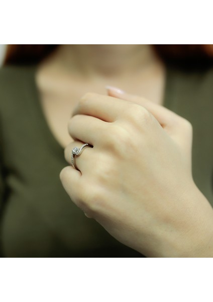 Lova Toplam 0,33 Karat Pırlanta Tektaş Yüzük 1020162