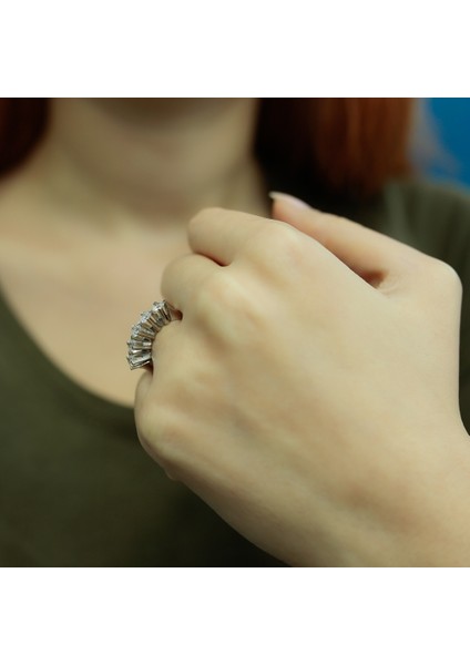 Lova F Renk 0,95 Karat Pırlanta Beştaş Yüzük 1020181 modelleri