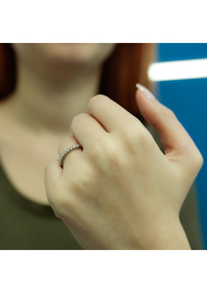 Lova 0,27 Karat Pırlanta Yarımtur Yüzük 1060097
