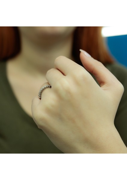 Lova 0,37 Karat Pırlanta Yarımtur Yüzük 1060098 modelleri