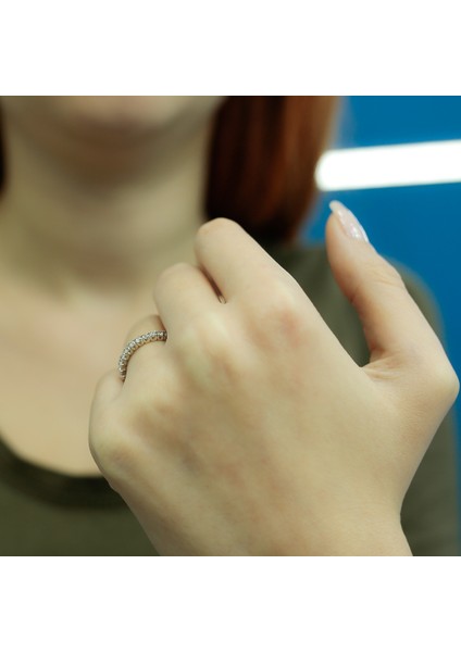 Lova 0,51 Karat Pırlanta Yarımtur Yüzük 1030144 modelleri