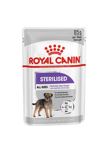 Sterilised Kısır Köpek Yaş Mama 85GR