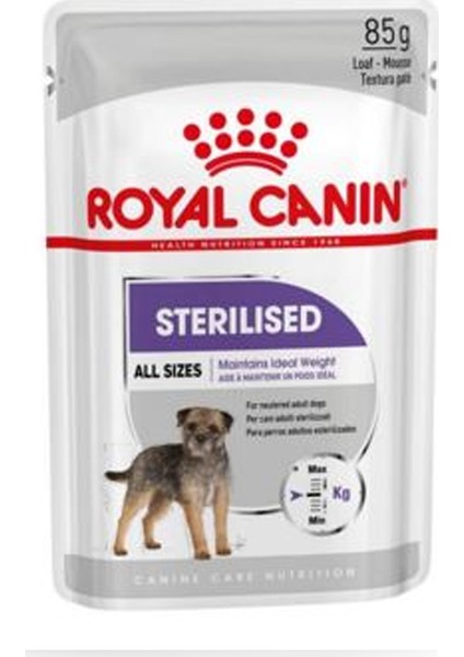 Sterilised Kısır Köpek Yaş Mama 85GR