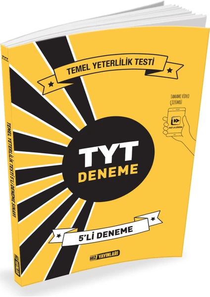 Hız Yayınları TYT Genel 5'li Deneme