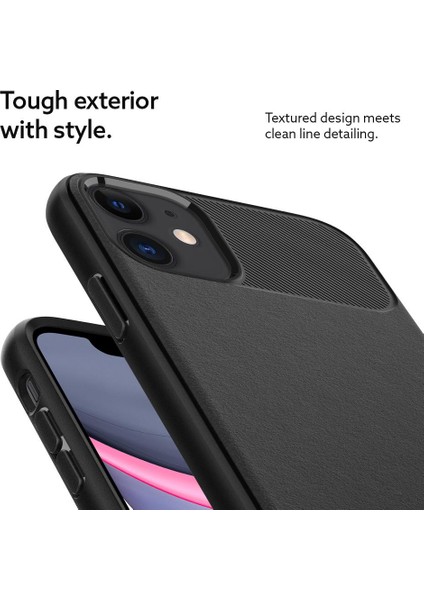 Caseology by Spigen Apple iPhone 11 Kılıf Vault Matte Black - 076CS27204