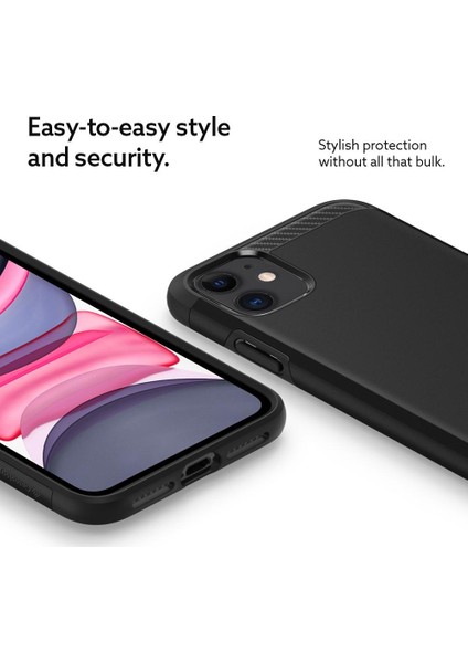 Caseology by Spigen Apple iPhone 11 Kılıf Legion Matte Black - 076CS27205 modelleri