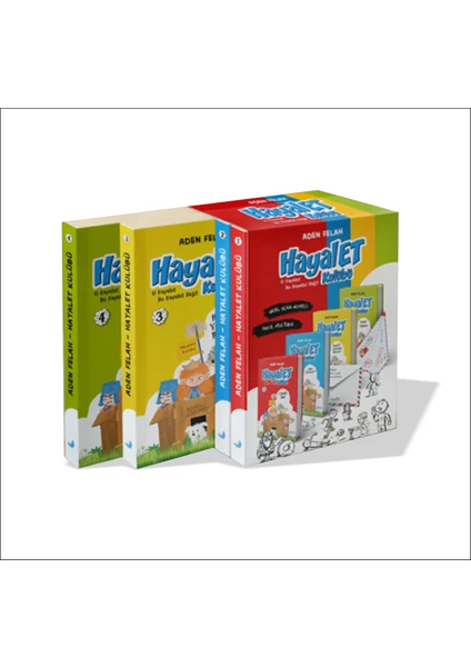 Hayalet Kulübü 4 Kitaplık Set