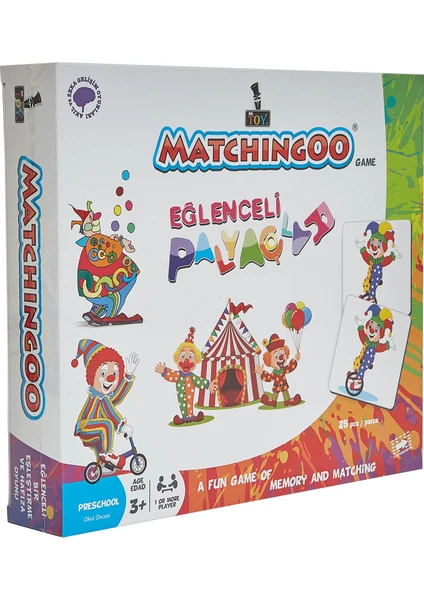 Mr. Toy Matchıngoo Eşleme Ve Hafıza Oyunu ( Eğlenceli Palyoçolar )