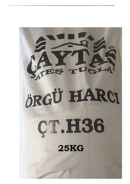 Çaytaş Ateş Tuğlası Şamot Harcı 25 kg