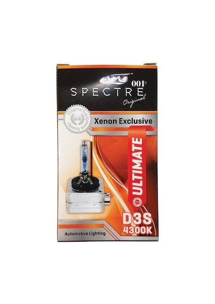 D3S 4300K Xenon Ampul