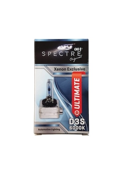 D3S 6000K Xenon Ampul