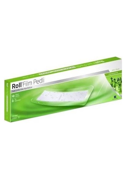 Film Pedli 10 x 35 Su Geçirmez - Yara Sargısı - Hipoalerjenik - 10 Adet