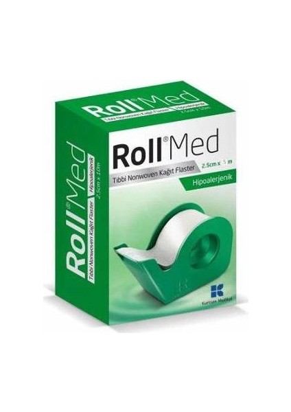 Med 2.5 x 5 Hipoalerjenik Kağıt Flaster - 5 Adet