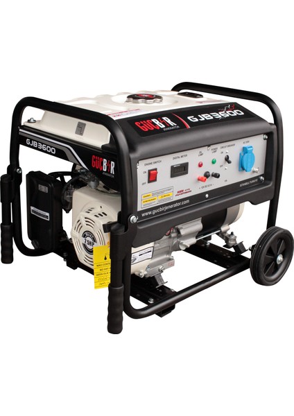 Jeneratör GJB3600 (3 Kva) Benzinli Jeneratör (İpli)
