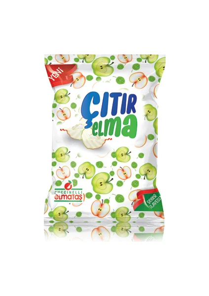 Çıtırelma Yeni Elma Cipsi 50 gr x 2'li - Elma Kurusu