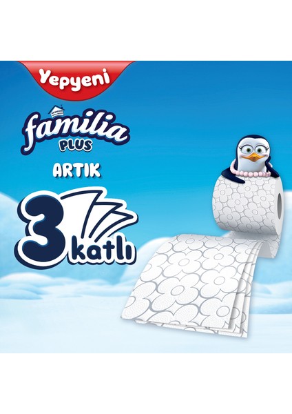 Plus Tuvalet Kağıdı Jumbo Paket 48 Rulo