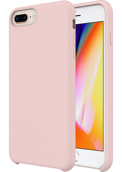 Buff iPhone 8 Plus / 7 Plus Rubber Fit Kılıf Pink Sand
