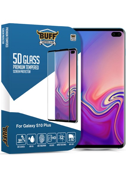 Samsung Galaxy S10 Plus 5D Glass Ekran Koruyucu