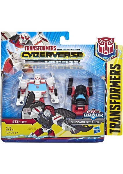 Hasbro Transformers Cyberverse Spark Armor Battle Ratchet Figür