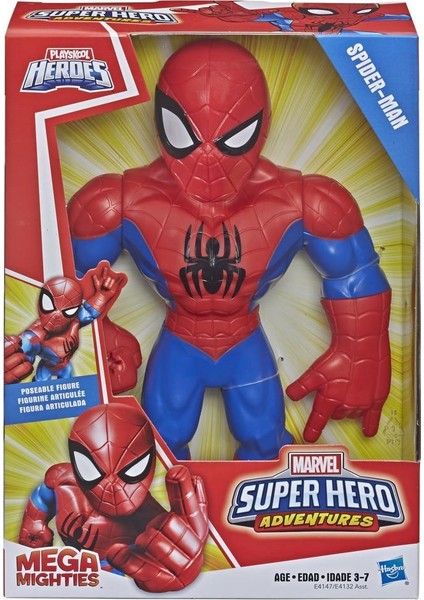 Hasbro Marvel Superhero Adventures Mega Mighties Figür Spider-Man fiyatları