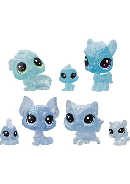 Hasbro Littlest Pet Shop Buzul Miniş Koleksiyonu Arkadaş Minişler – Mavi E5483-E5491