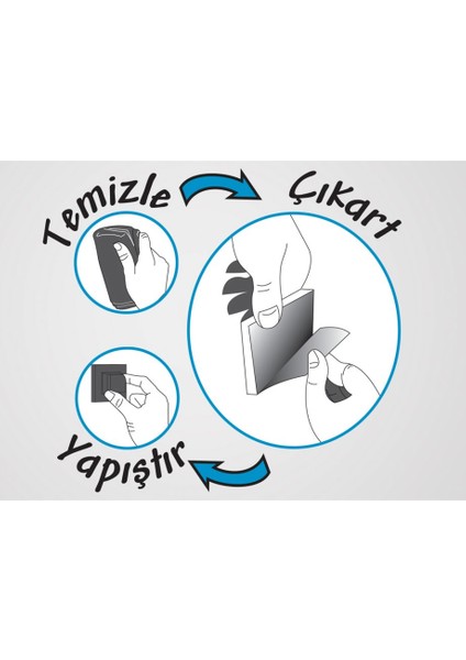 Easyfix Yapışkanlı Oval Havluluk