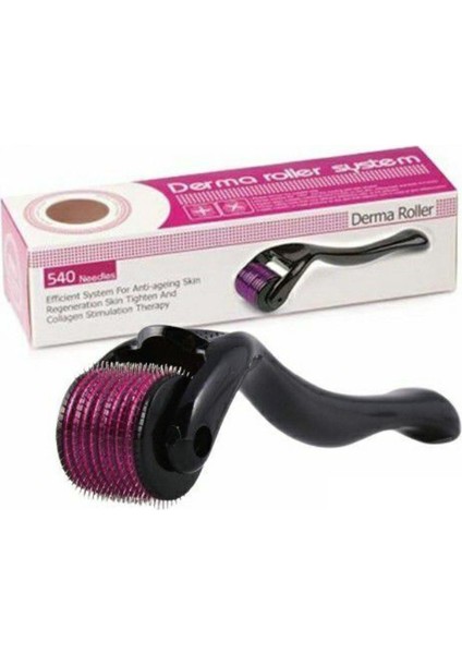 540 İğneli 0.5 - 1 mm Derma Roller Saç Cilt Yüz Tarak