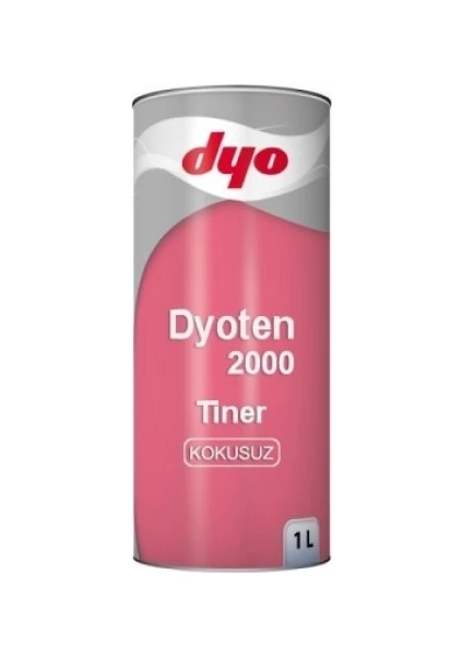 Dyoten 2000 Kokusuz Tiner 1litre