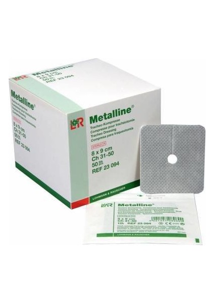 Trakeostomi Pedi 8 x 9 cm Steril Paketlerde - 20 Adet