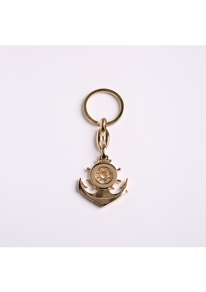 Çapa Tasarımlı Anahtarlı-Sarı