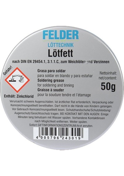 Lötfett Lehim Pastası 50 Gram fiyatları