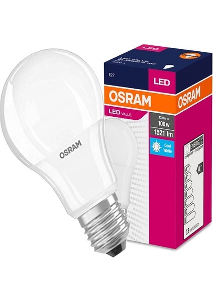 Led Ampul 1521 Lümen 13 W E-27 6500K Beyaz