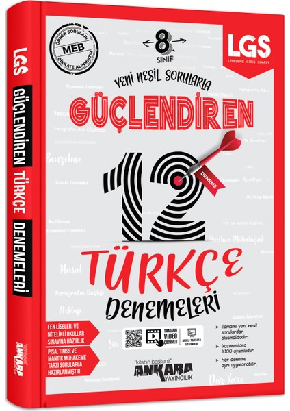 8.Sınıf Türkçe 12 Güçlendiren Denemeleri