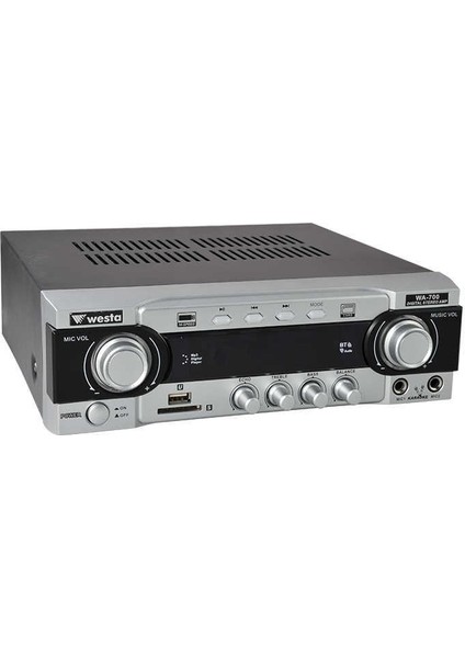 WA-700 2x50 Watt Dijital Stereo Anfi 2 Kanal