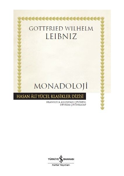 Monadoloji - Ciltli - Gottfried Wilhelm Leibniz