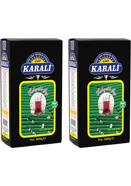 Çay Hediyelik Dökme Çay 1 kg x 2 Adet