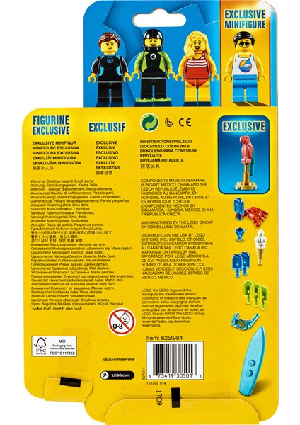 City 40344 Yaz Partisi Minifigür Paketi modelleri